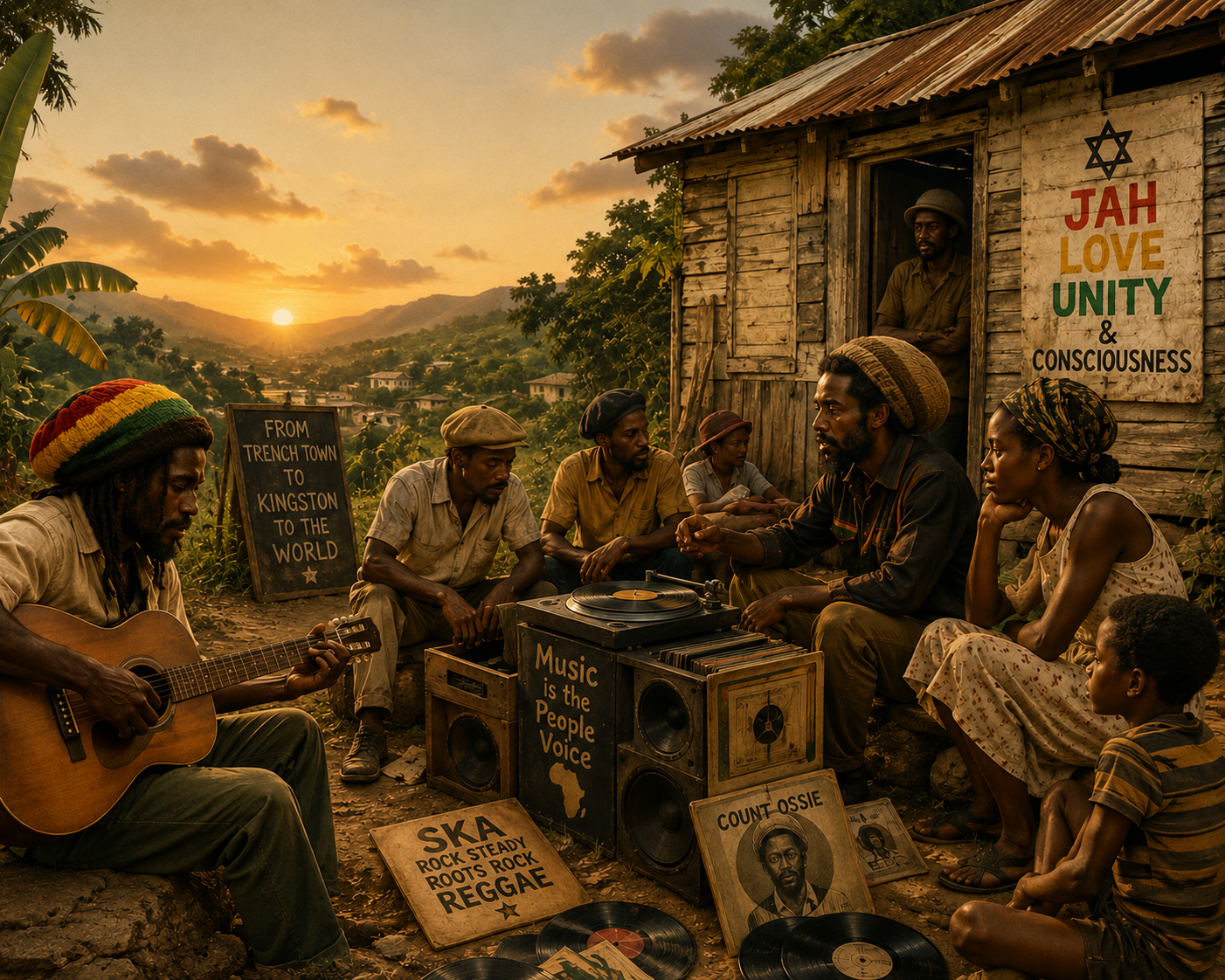Roots of Reggae: Tracing the Origins & Early Influences